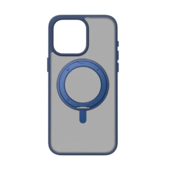 Cover Iphone 15 Pro Roller Magnetic Case Momax - Blue